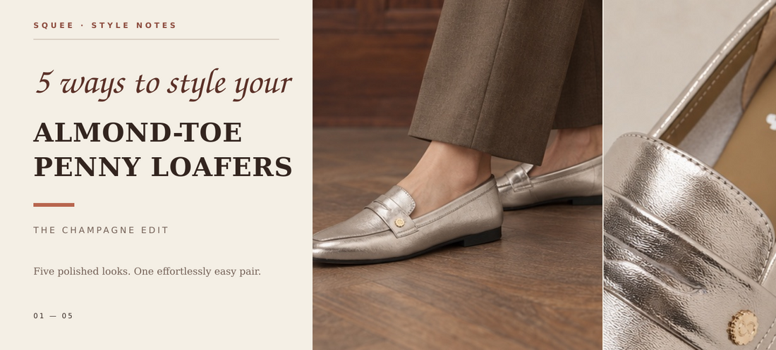 5 Ways to Style Your Almond-Toe Penny Loafers