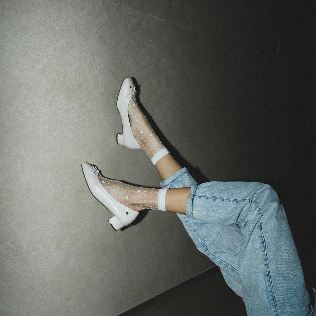 Ballet Pumps - Ivory
