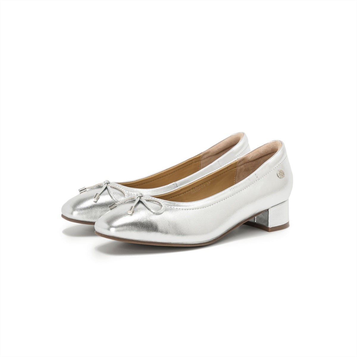 Ballet Pumps - Silver