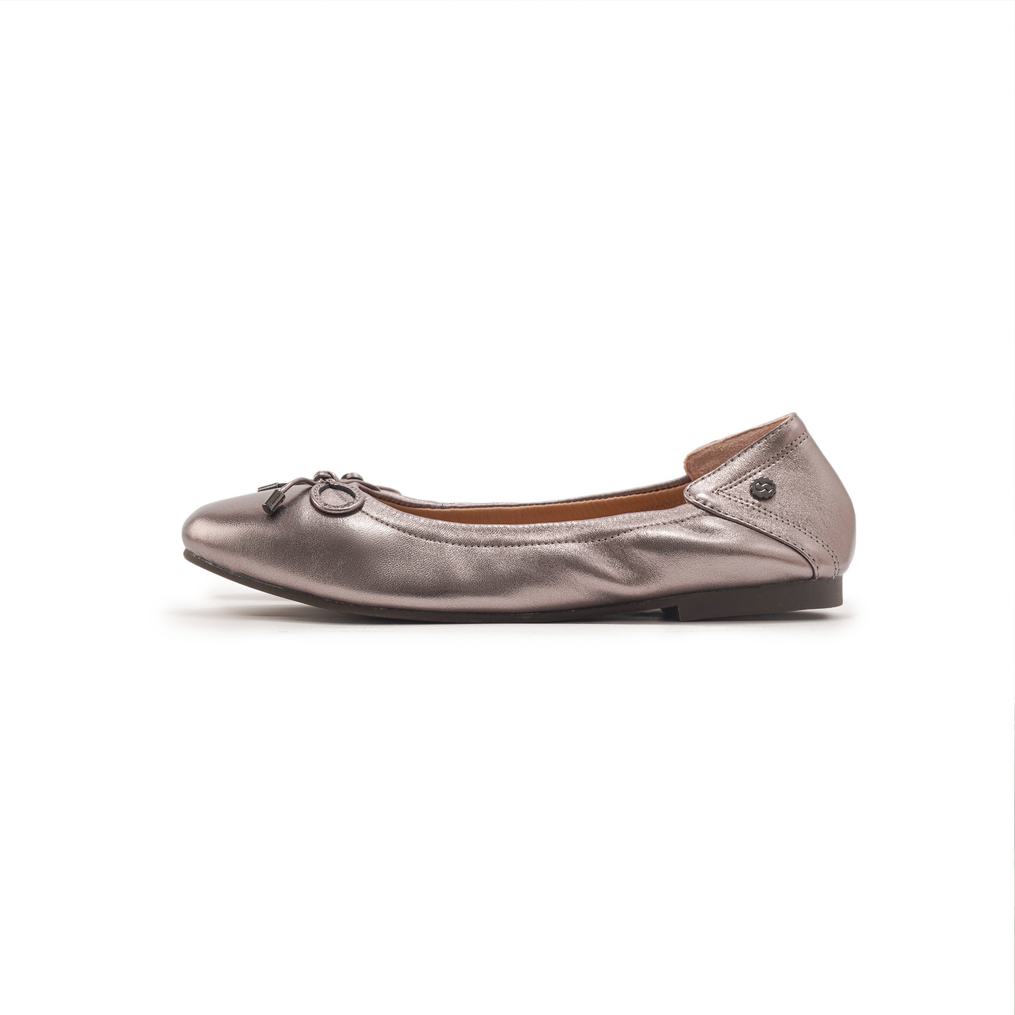Ballet Flats - Gun Metal