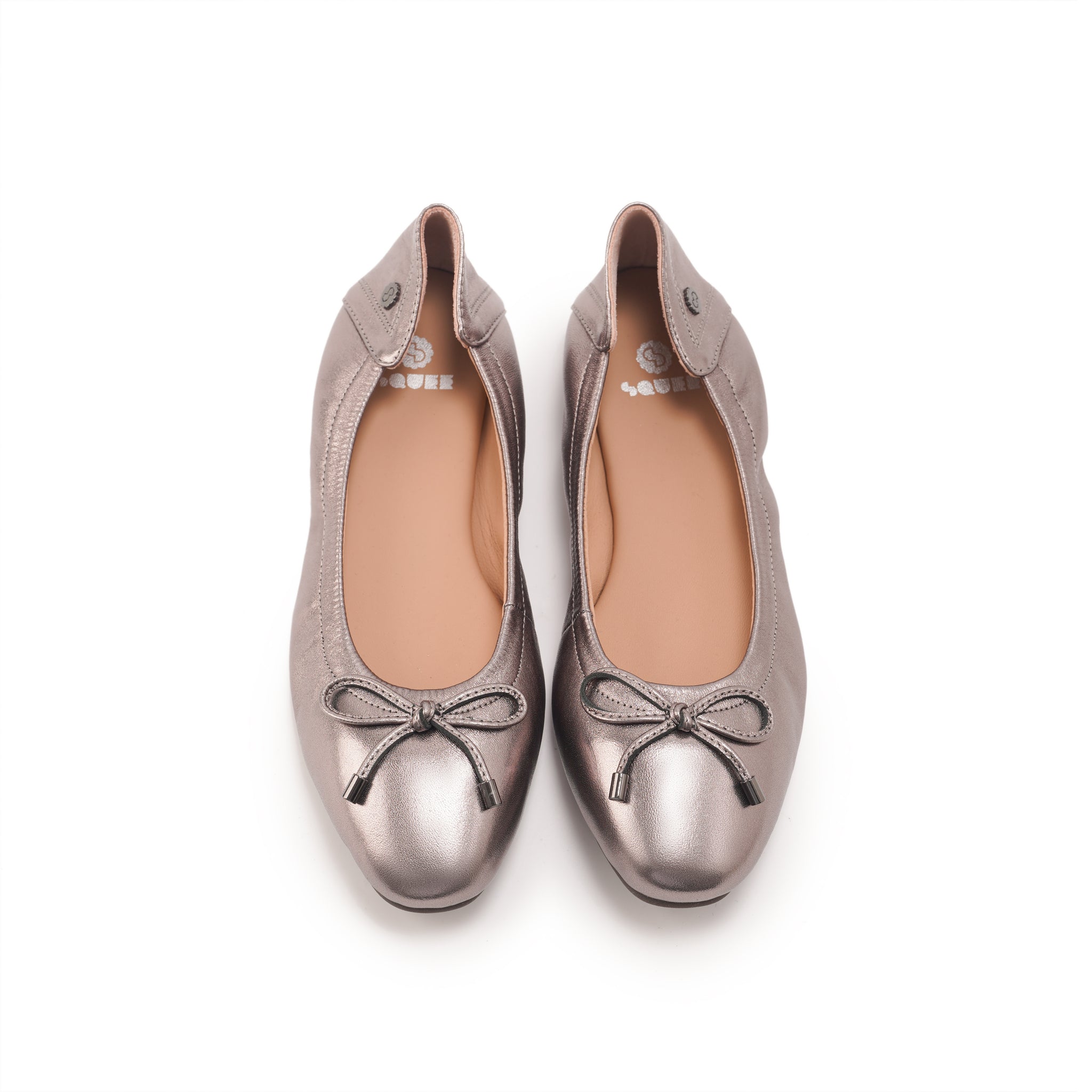 Ballet Flats - Gun Metal
