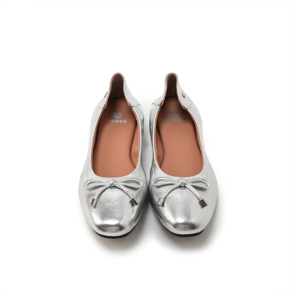 Ballet Flats - Silver