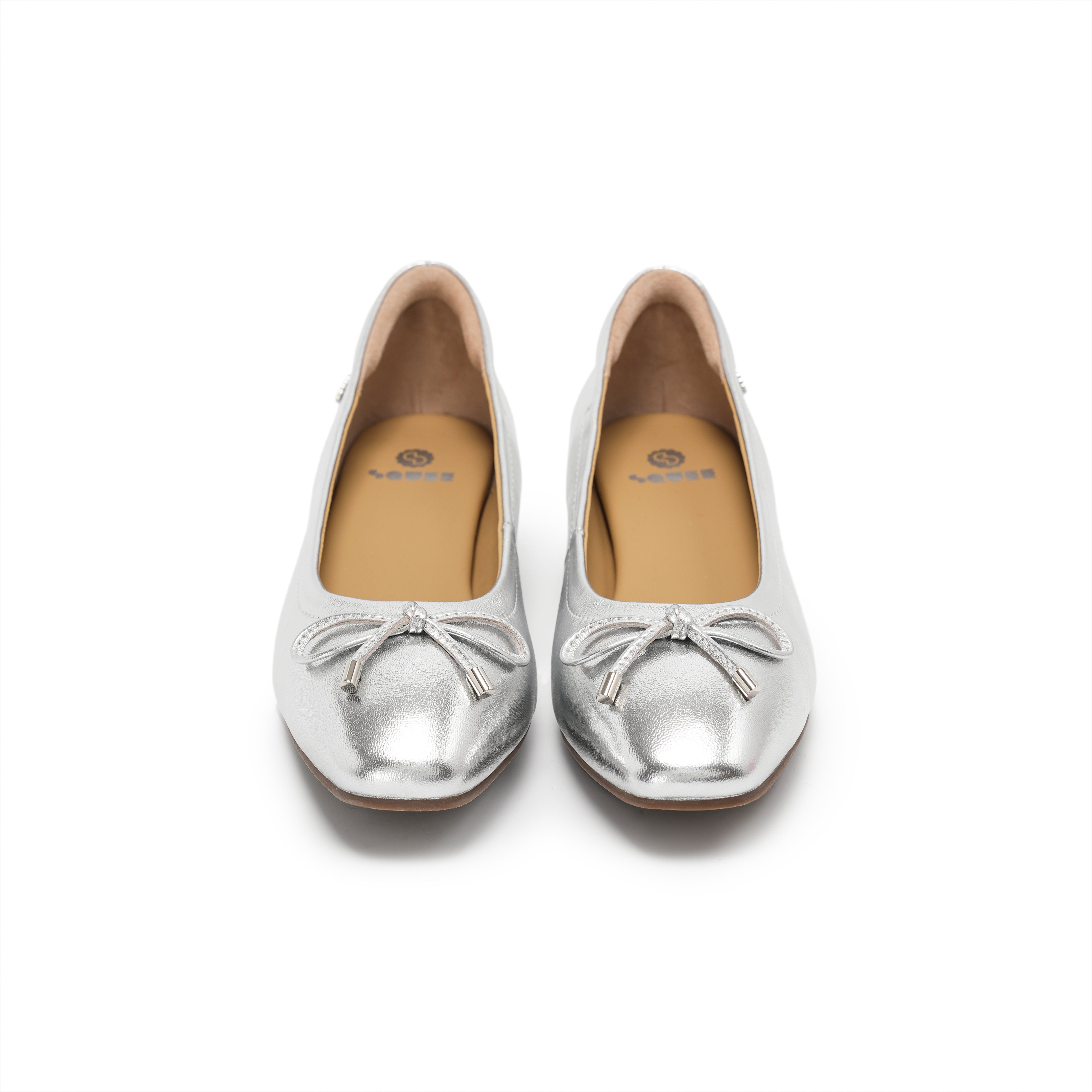 Ballet Pumps - Silver