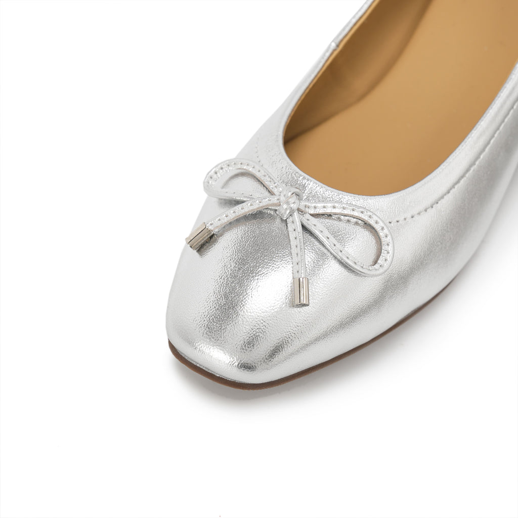 Ballet Pumps - Silver