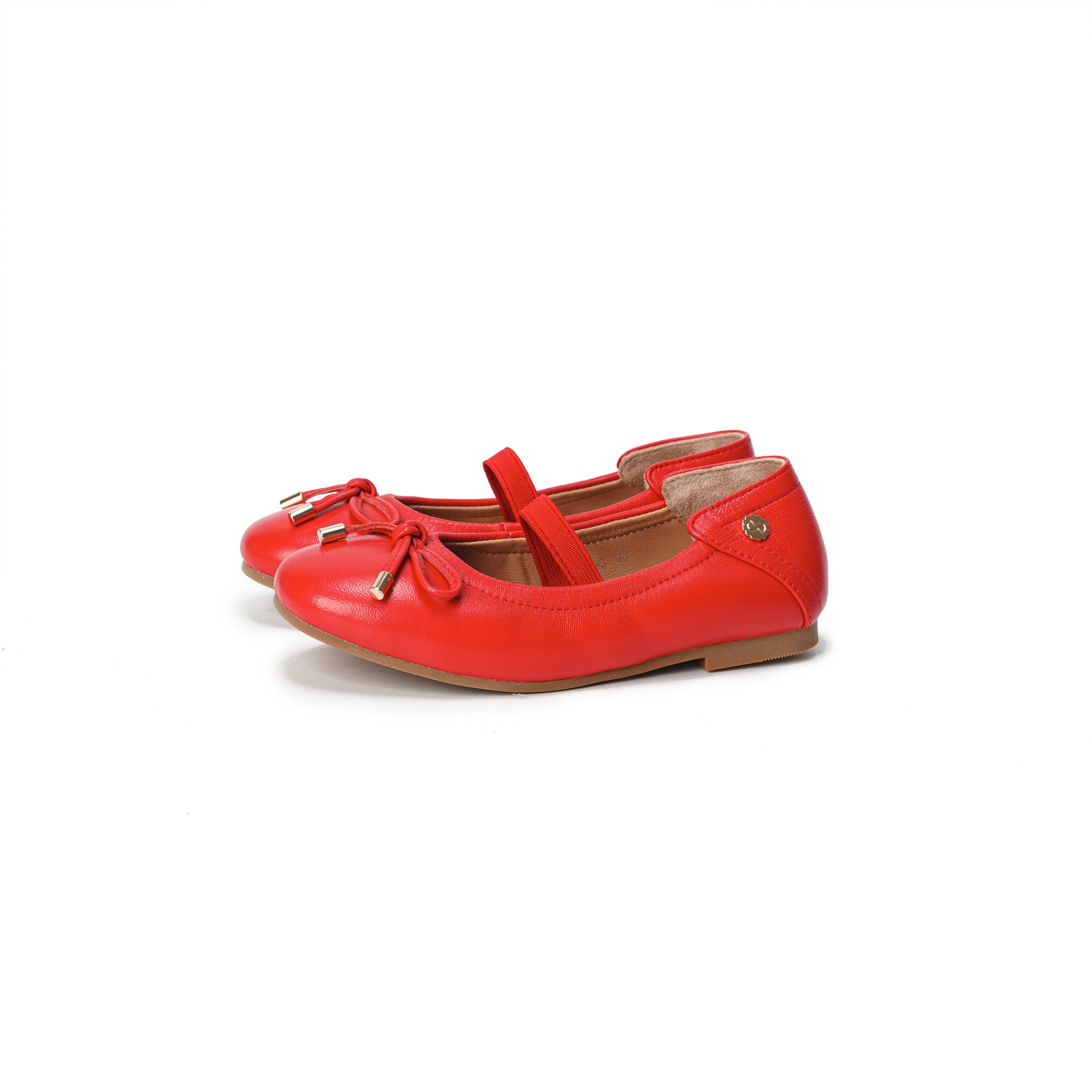 Kids Ballet Flats - Red