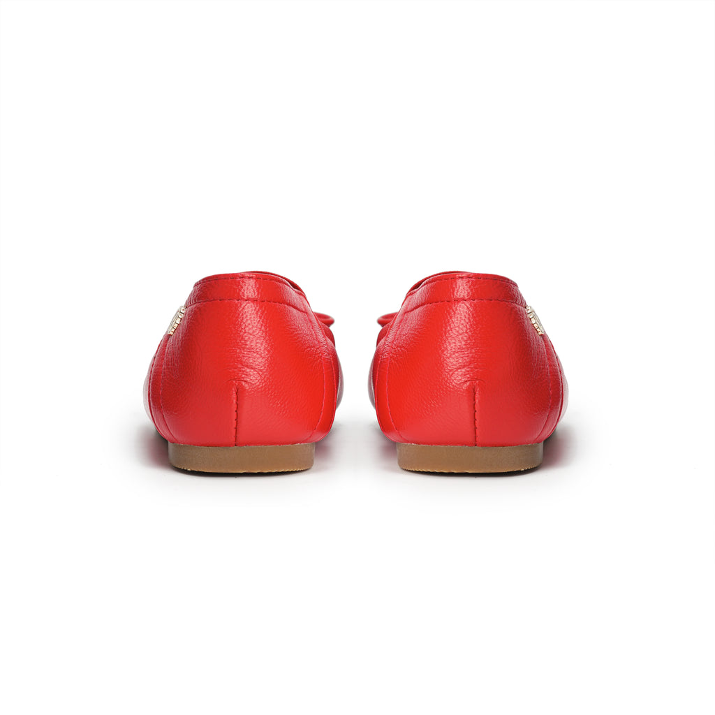 Kids Ballet Flats - Red