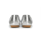 Kids Ballet Flats - Silver