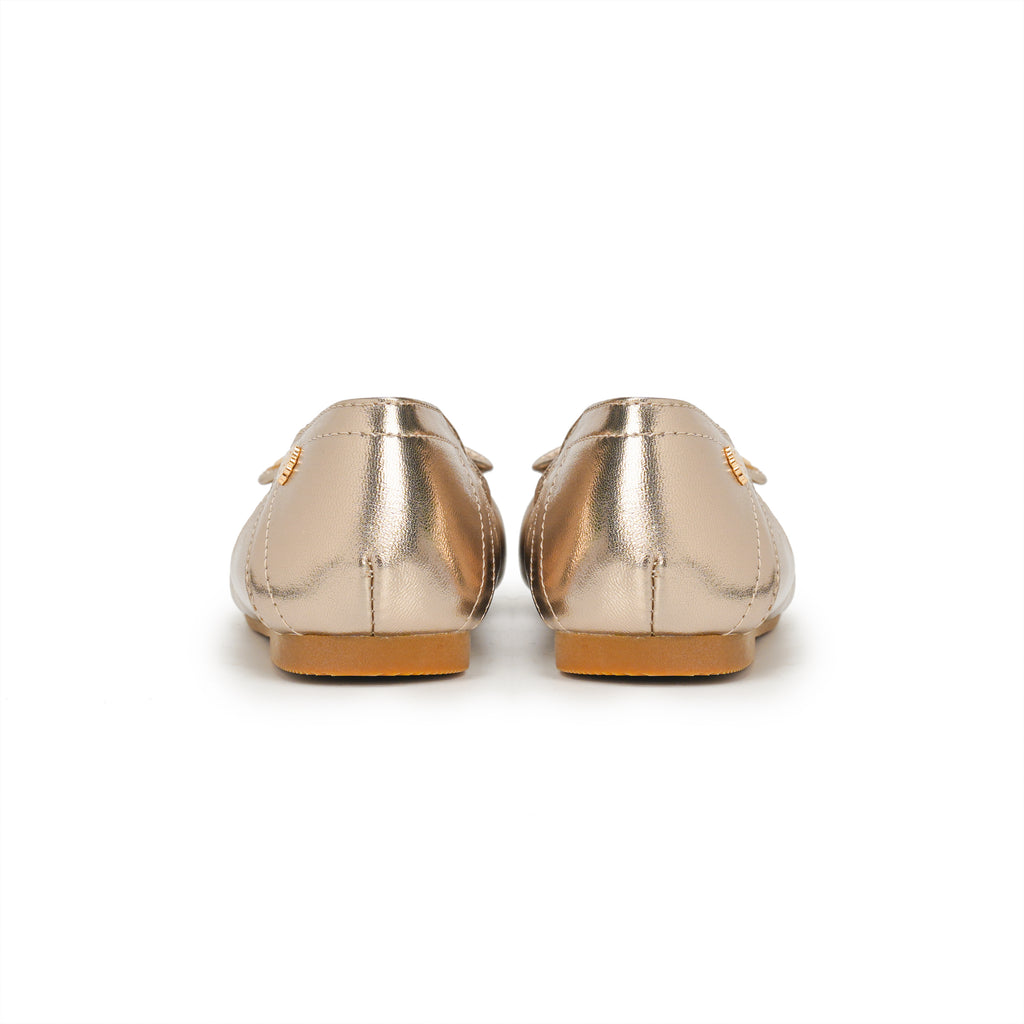 Kids Ballet Flats - Champagne