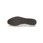 Bling Buckle Ballet Flats - Silver