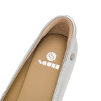 Pointed-Toe Stiletto Pumps - Silver