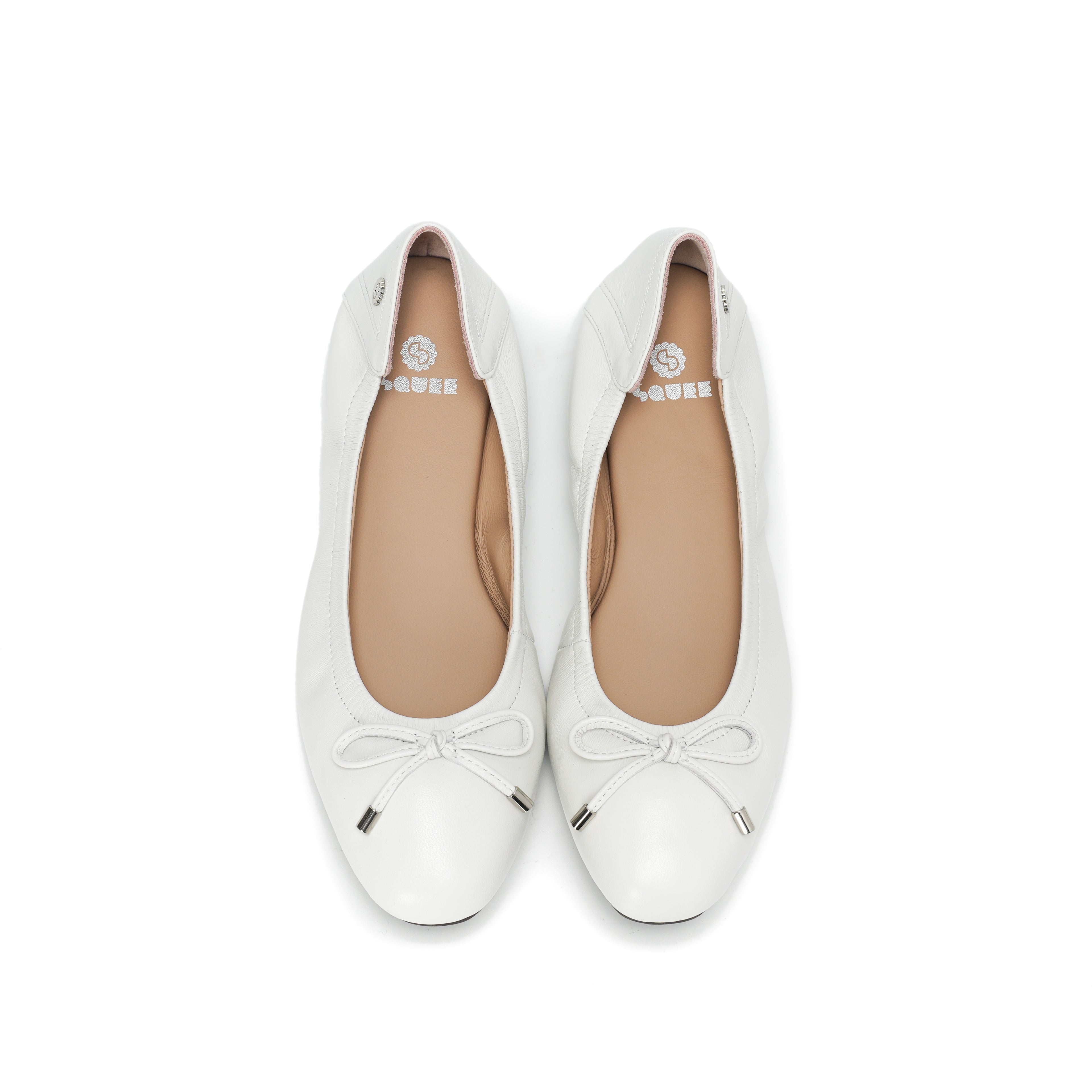 Ballet Flats - White