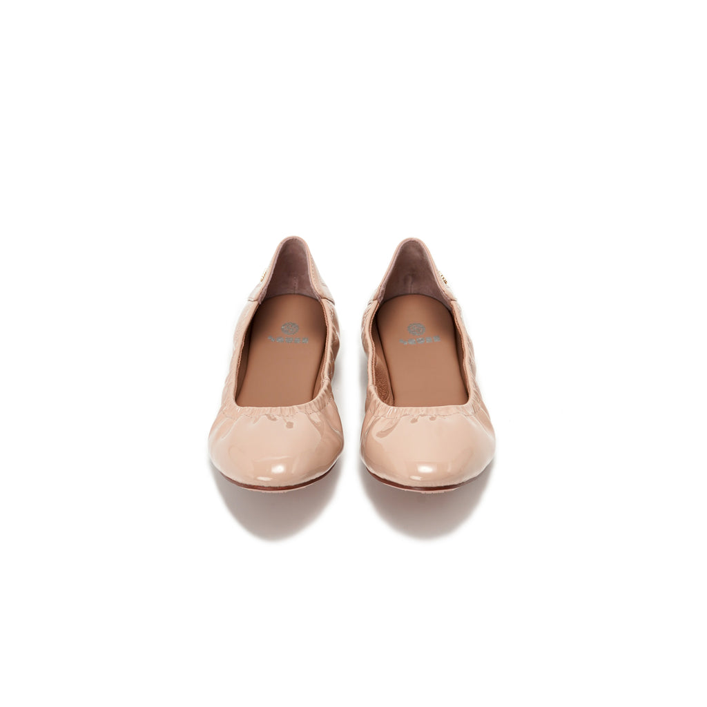 Patent Ballet Flats - Beige (IG LIVE)