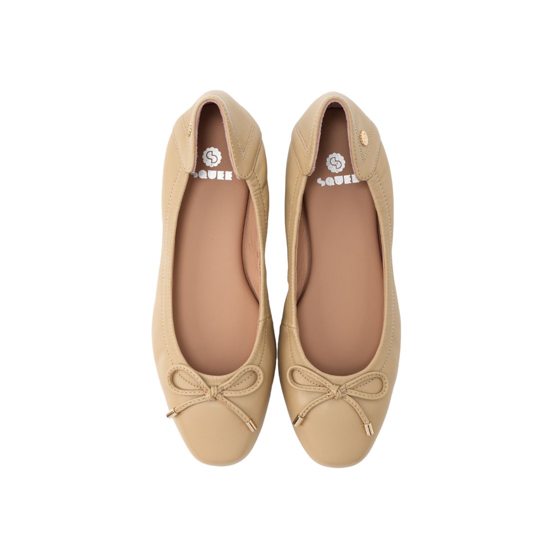 Ballet Flats - Nude